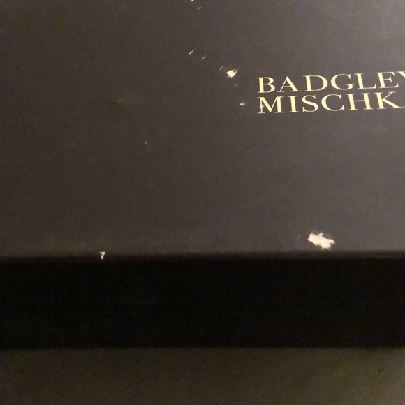 NIB Badgley Mischka satin rhinestone high heels - Picture 14 of 16